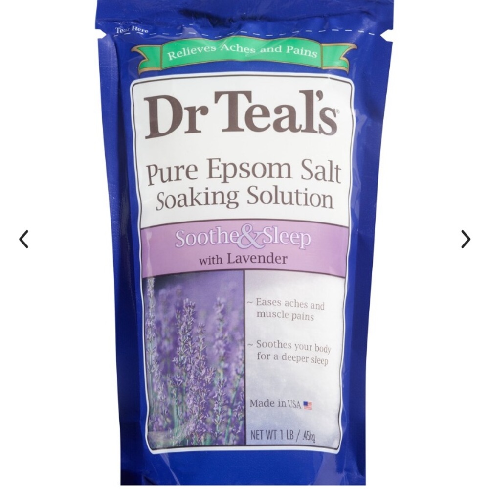 🌷10/$15 New Dr. Teal’s pure epsom salt soaking solution